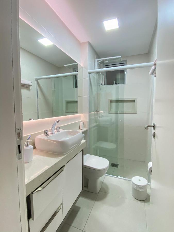 Апартаменты Apartamento Em Frente Ao Mar Флорианополис Экстерьер фото